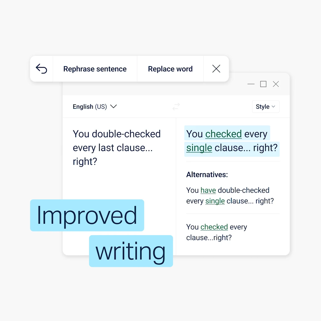 DeepL Write 写作风格和语气选项